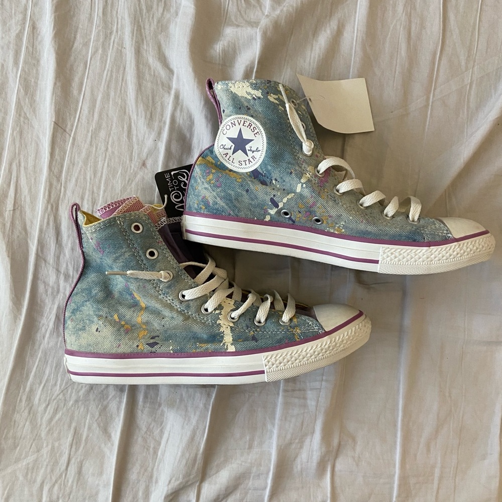 Limited Edition Paint Splattered Chucks